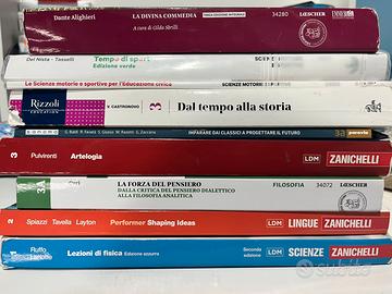 Libri 3º-4º-5º liceo