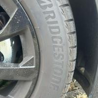 4 cerchi Audi 4 Bridgestone Turanza 195/55/r16