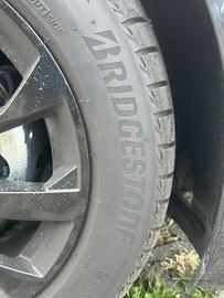 4 cerchi Audi 4 Bridgestone Turanza 195/55/r16