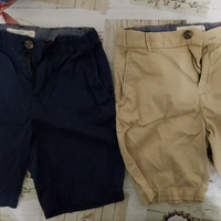 2 Pantaloni bambino corti estivi 6/7 cotone hm
