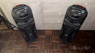 casse a Aux Bluetooth la coppia nuove dj danceaux