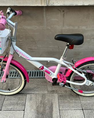 Bicicletta Bbiba Btwin misura 16