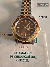 rolex gmt acciaio  e oro