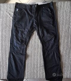 Pantaloni Just Design Uomo Cargo Neri / Grigio