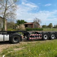 Semirimorchio portacontainer Broshuis-Lintrailers