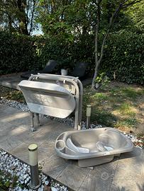 Fasciatoio CAM con vaschetta bagnetto – pieghevole