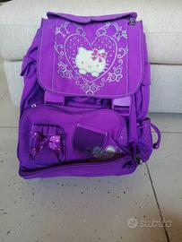 ZAINO VIOLA HELLO KITTY