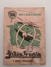 Manuale uso e manutenzione d'epoca Lancia Ardea