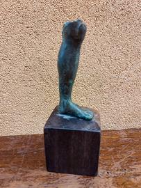 Ex voto bronzo gamba epoca romana