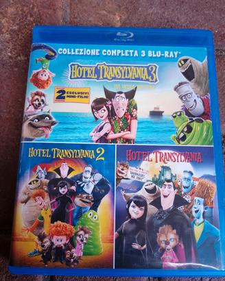 Blu Ray HOTEL TRANSYLVANIA 1,2,3 raccolta