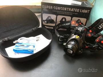 Lampada frontale nuova