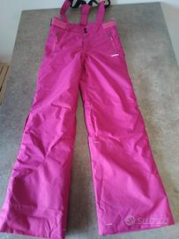 Pantaloni sci bambina/ragazza 8-12