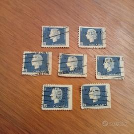 Francobolli Canada vintage
