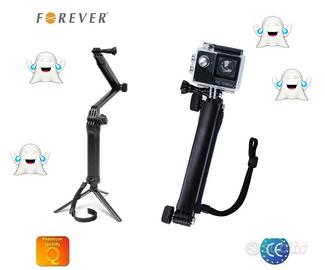 Supporto/asta Forever 3 in 1 per action cam.