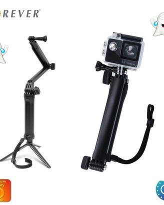 Supporto/asta Forever 3 in 1 per action cam.