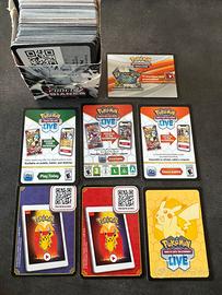 📦Lotto 150 Carte Codice Pokémon TCG Live Promo🎮