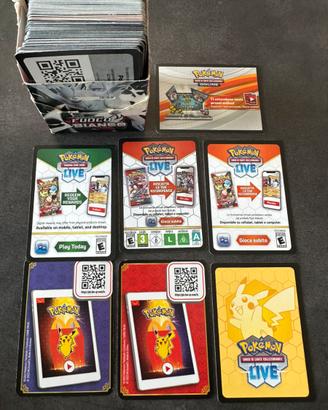 📦Lotto 150 Carte Codice Pokémon TCG Live Promo🎮