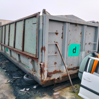 Cassone container scarrabile con coperchio