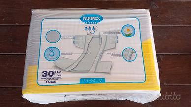 n. 120 Pannoloni mutandina Large Farmex, unisex
