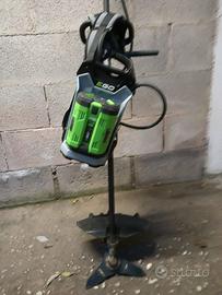 Carrello appendice + decespugliatore a bat