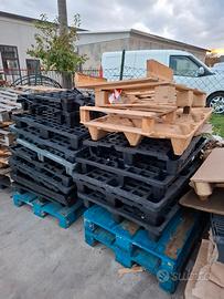 pallet legno e plastica 