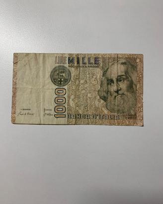 banconota 1000 lire di Marco Polo