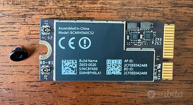 Modulo wifi e bluetooth Macbook air