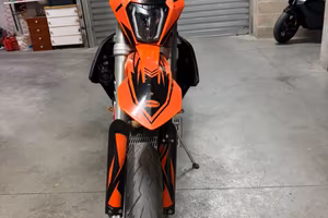 Ktm 350 2020 ENDURO allestita motard.