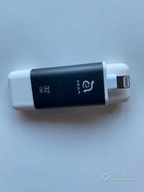 Chiavetta USB 32 GB iKlips II per iphone/iPad/iPod