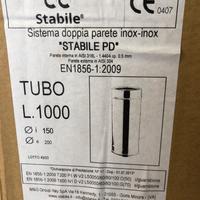 Canna fumaria inox doppia parete 150-200