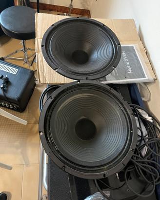 Due Coni chitarra Dv Mark Neoclassic 150 12” 8 ohm