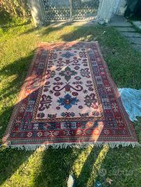 tappeto nomade caucasico mis. 3,24x 2,30