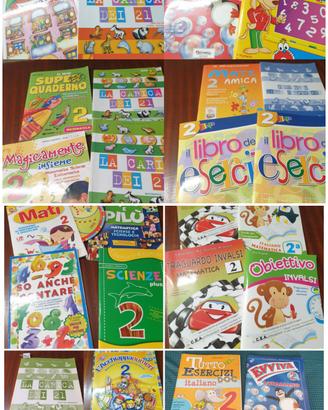 Libri classe seconda primaria da 1 a 10€ l'uno