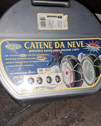catene da neve 