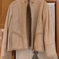 giacca scamosciata taglia 14 inglese 