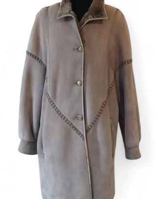 Cappotto montone donna Shearling tg. 48