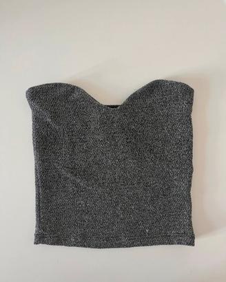 Top a fascia brillantinato Subdued XS