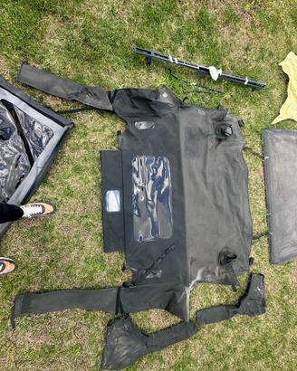 Sun top completo jeep rubicon passo lungo