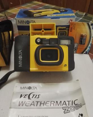MINOLTA VECTIS WEATHERMATIC ZOOM SUBACQUEA