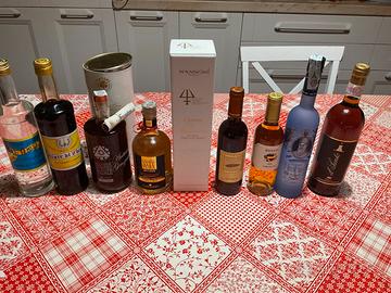 Lotto di bottglie (grappe, digestivi, torcolato…)