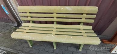 Panchina da giardino, terrazzo.