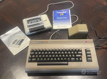 COMMODORE 64 — FUNZIONANTE * accessori originali