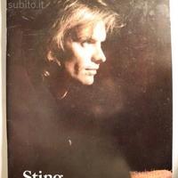 Sting "n.l.t.s. , libro del tour biglietto e flyer