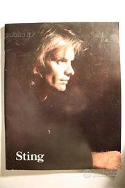 Sting "n.l.t.s. , libro del tour biglietto e flyer