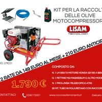 KIT RACCOLTA OLIVE LISAM LM031 500 LT BENZINA.