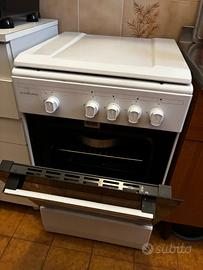 Cucina 4 fuochi, formo a gas