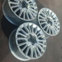 N°3 ORIGINALI FIAT 500X DA 17 