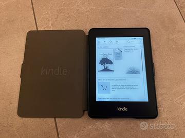 Kindle paperwhite con custodia - COME NUOVO