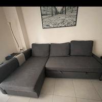 Divano letto angolare contenitore skiftebo