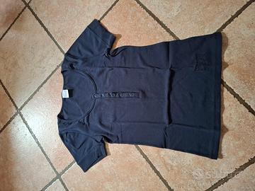 tshirt blu cotone elastico donna Everlast tg S